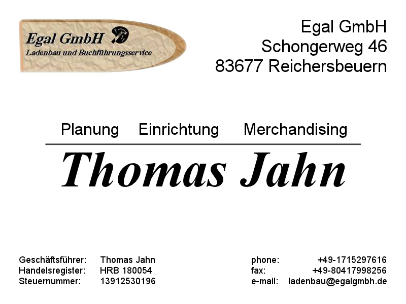 Egal GmbH Ladenbau